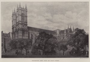 Westminster Abbey Deans Gardenista tekijältä English Photographer