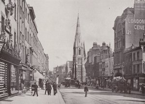 Westminster Bridge Road, jossa on Christ Church tekijältä English Photographer