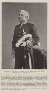 Päivän kirjoittajat, oikea professori Frederick Max Muller, LLD, DCL tekijältä English Photographer