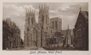 York Minster, West Front (m/w kuva) tekijältä English Photographer