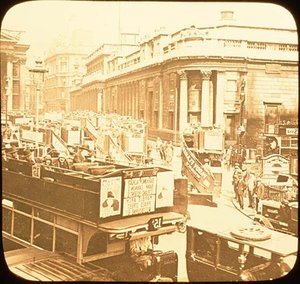 Bank of England ja Royal Exchange, Lontoo