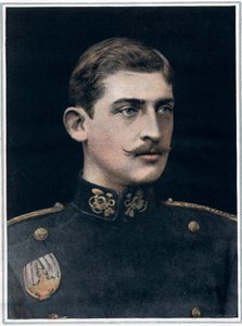 Romanian kuninkaan Ferdinandin (1865-1927) muotokuva.