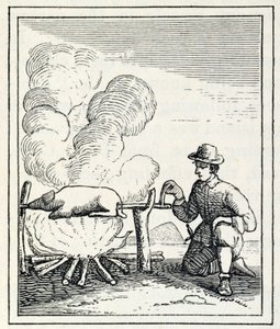 Boucan, Samuel Hazardin "Santo Domingon menneisyys ja nykyisyys", pubi. 1873 tekijältä English School