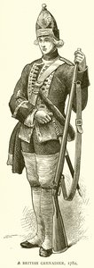 Brittigrenadieri, 1782 tekijältä English School