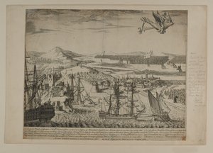 Karikatyyri Itävallan peräkkäissodasta, julkaissut G. Foster, Lontoo, 1743 tekijältä English School
