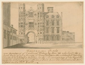 Portti, joka kuuluu Whitehallin vanhaan palatsiin tekijältä English School