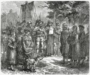 Ryöväriritari vaati kunniaa, 1882 tekijältä English School
