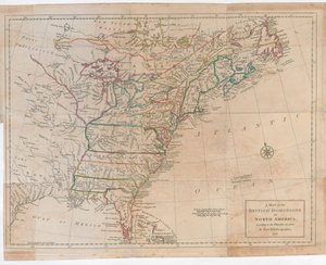 A SET of PLANS and FORTS IN AMERICA Reduced from Actual Surveys. 1765 tekijältä English School