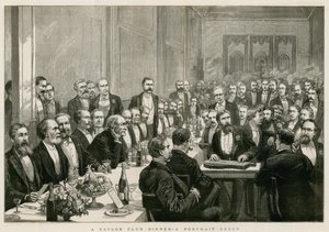 Savage Club Dinner, muotokuvaryhmä