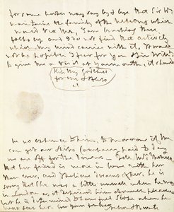 Allekirjoitettu nimikirjoitettu kirje Lady Hamiltonille, 1801 tekijältä English School