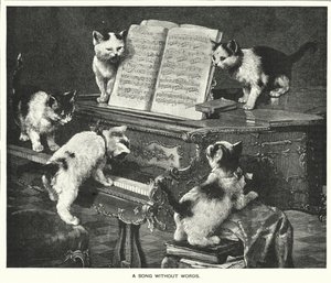 Laulu ilman sanoja (kaiverrus) tekijältä English School