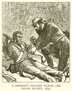 Kirurgien rohkeus Intian kapinan aikana, 1857 tekijältä English School