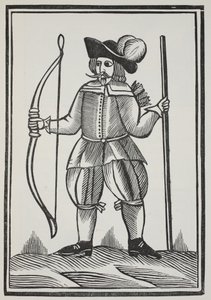 A True Tale of Robin Hood, kuvitus John Ashtonin kirjasta Chap-books of the Eightenth Century, pub. 1882 tekijältä English School