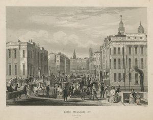 Vilkas katunäkymä King William Streetillä