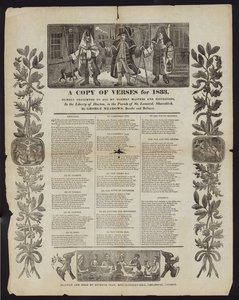 Kopio säkeistä vuodelta 1833
