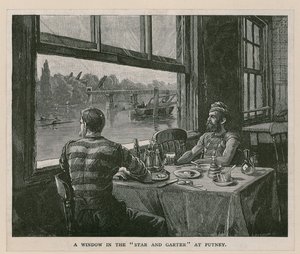 Ikkuna Star and Garterissa, Putney. tekijältä English School