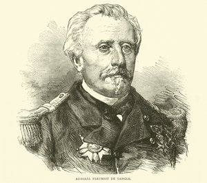 Amiraali Fleuriot de Langle, marraskuu 1870 tekijältä English School