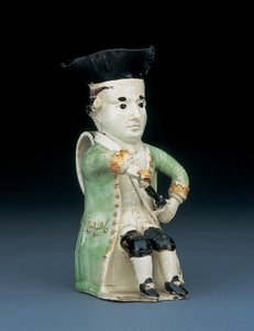 Admiral Lord Rodney toby kannu, n. 1782 tekijältä English School