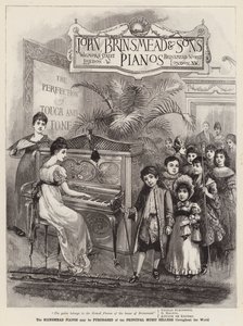 Mainos, Brinsmead Pianot tekijältä English School