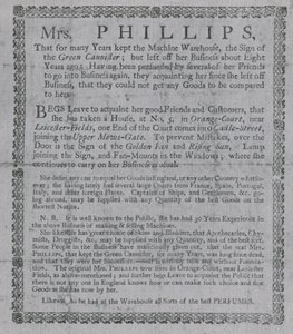 Mainos rouva Phillipsille tekijältä English School