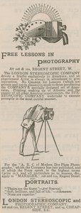 London Stereoscopic and Photography Companyn mainos tekijältä English School