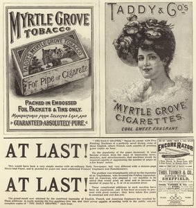 Mainos levisi The Graphic Christmas Number 1896:sta
