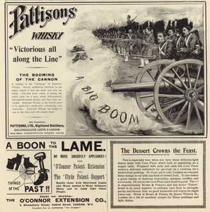 Mainos levisi The Graphic Christmas Number 1897:stä