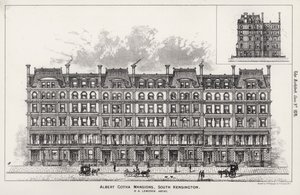 Albert Gotha Mansions, South Kensington (kaiverrus) tekijältä English School
