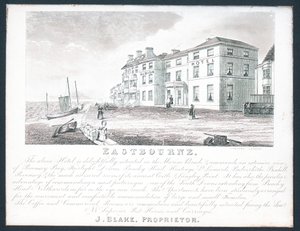 Albion Hotel, omistajan J Blaken kauppakortti tekijältä English School