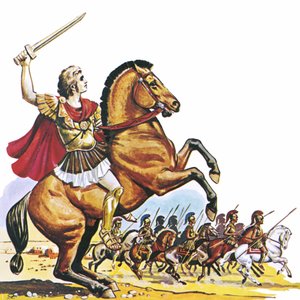 Aleksanteri Suuri on Bucephalus tekijältä English School