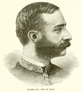 Alfonso XII, Espanjan kuningas tekijältä English School