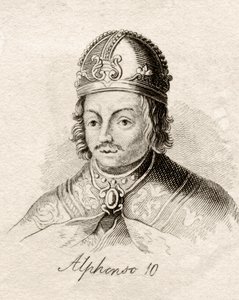 Alfonso X Castile, Crabbin historiallisesta sanakirjasta, julkaistu 1825 tekijältä English School