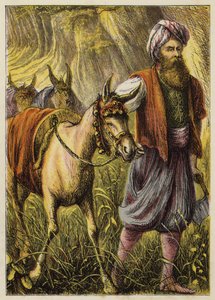 Ali Baba and The Forty Thieves (väri litho) tekijältä English School
