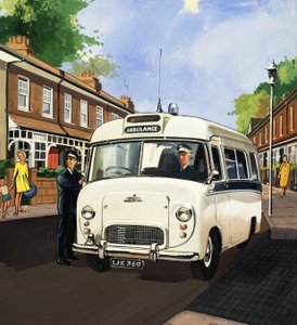 Ambulanssin kuljettaja tekijältä English School