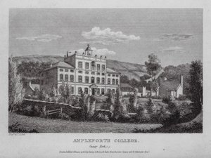 Ampleforth College, lähellä Yorkia (kaiverrus) tekijältä English School