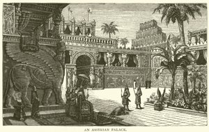 Assyrian palatsi (kaiverrus) tekijältä English School