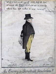 An Enemy to Parochial Peculators!, 1807 (käsinvärinen etsaus) tekijältä English School