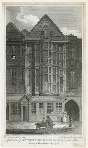 Vanha rakennus Bishopsgate Streetillä tekijältä English School