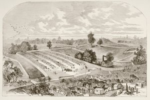 Andersonvillen vankila (litho) tekijältä English School
