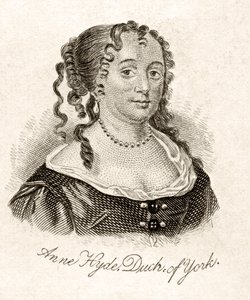 Anne Hyde, Yorkin herttuatar, Crabbin historiallisesta sanakirjasta, julkaistu 1825 tekijältä English School