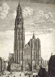 Antwerpenin katedraali (kaiverrus) tekijältä English School