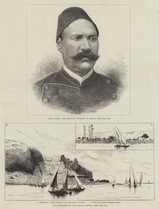 Arabi Pasha ja Egyptin luonnokset (kaiverrus) tekijältä English School