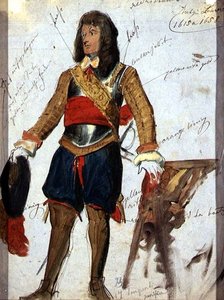 Armor (n. 1615) Louvre-museossa, Pariisissa, n. 1850 (akvarelli ja guassi paperille) tekijältä English School
