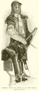 James II:n käyttämä panssari Boynessa