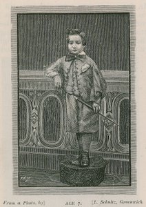 Arthur W Pinero, 7-vuotias tekijältä English School