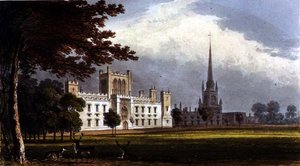 Ashbridge House, R. Ackermannin (1764-1834) "Taidevarasto" tekijältä English School