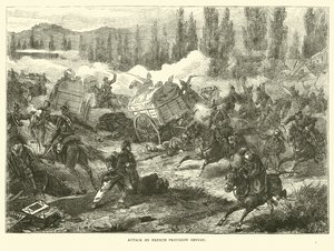 Hyökkäys ranskalaiseen huoltosaattueeseen, syyskuu 1870 tekijältä English School
