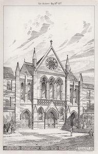 Augustine Congregational Church, Friar Street, Reading (kaiverrus) tekijältä English School