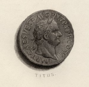 Aureus-kolikko, Titus Flavius Vespasianuksen aikakaudelta