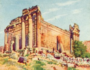 Baalbek, Bacchuksen temppeli (värilitro) tekijältä English School